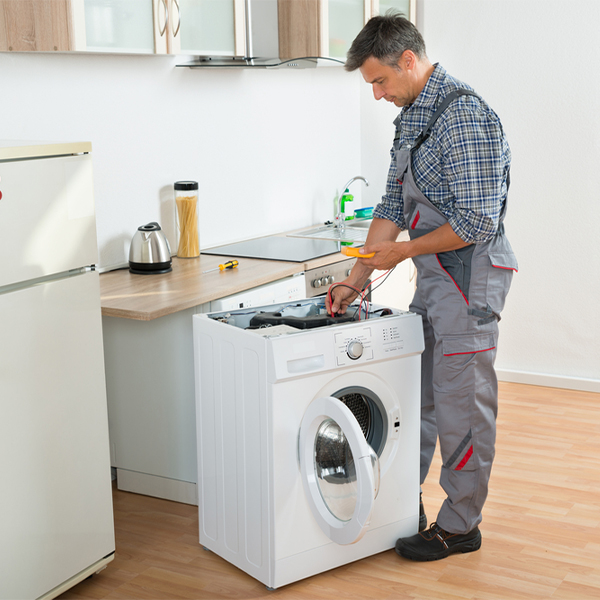 can you walk me through the steps of troubleshooting my washer issue in San Simeon California